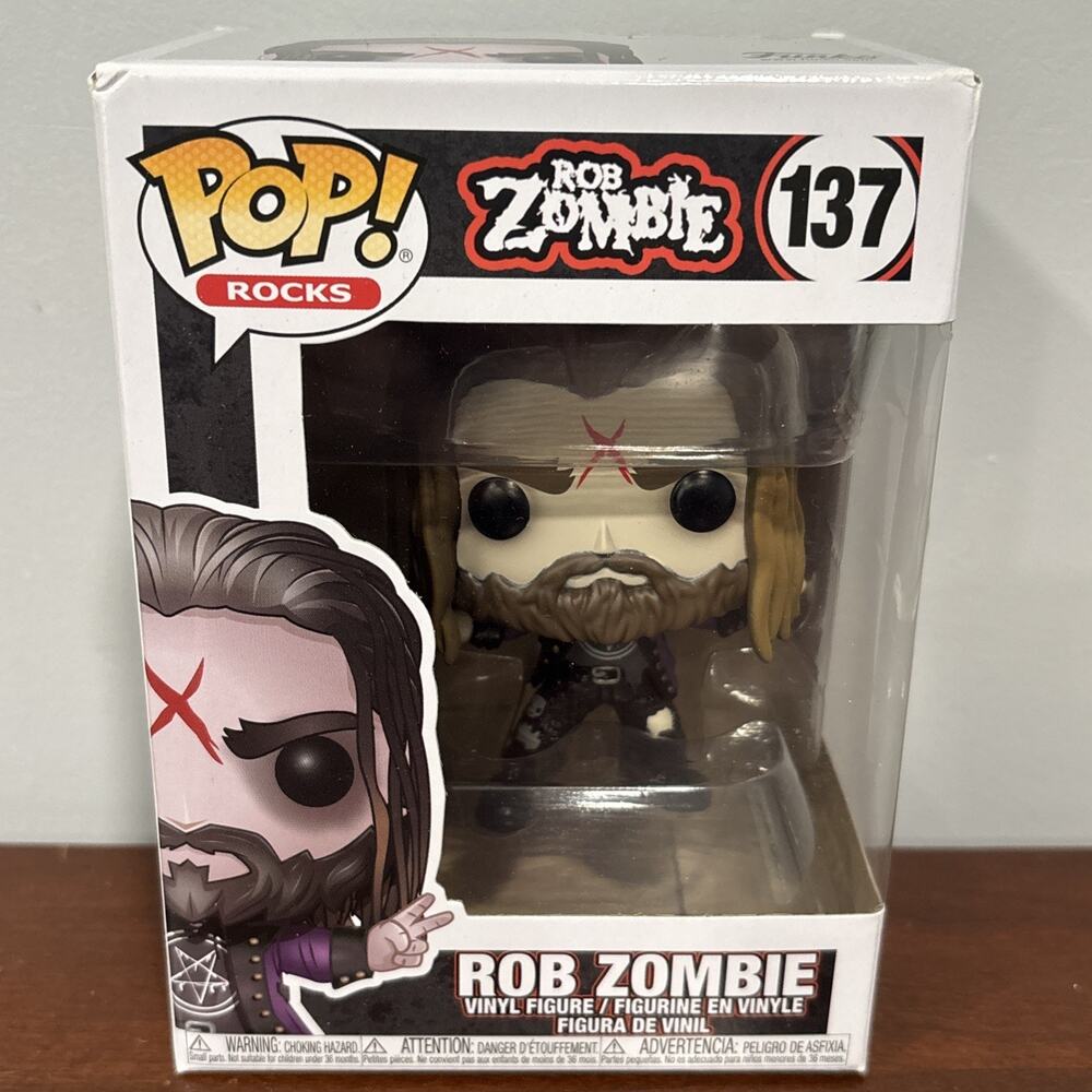 Funko Pop! Rocks Music Rob Zombie #137